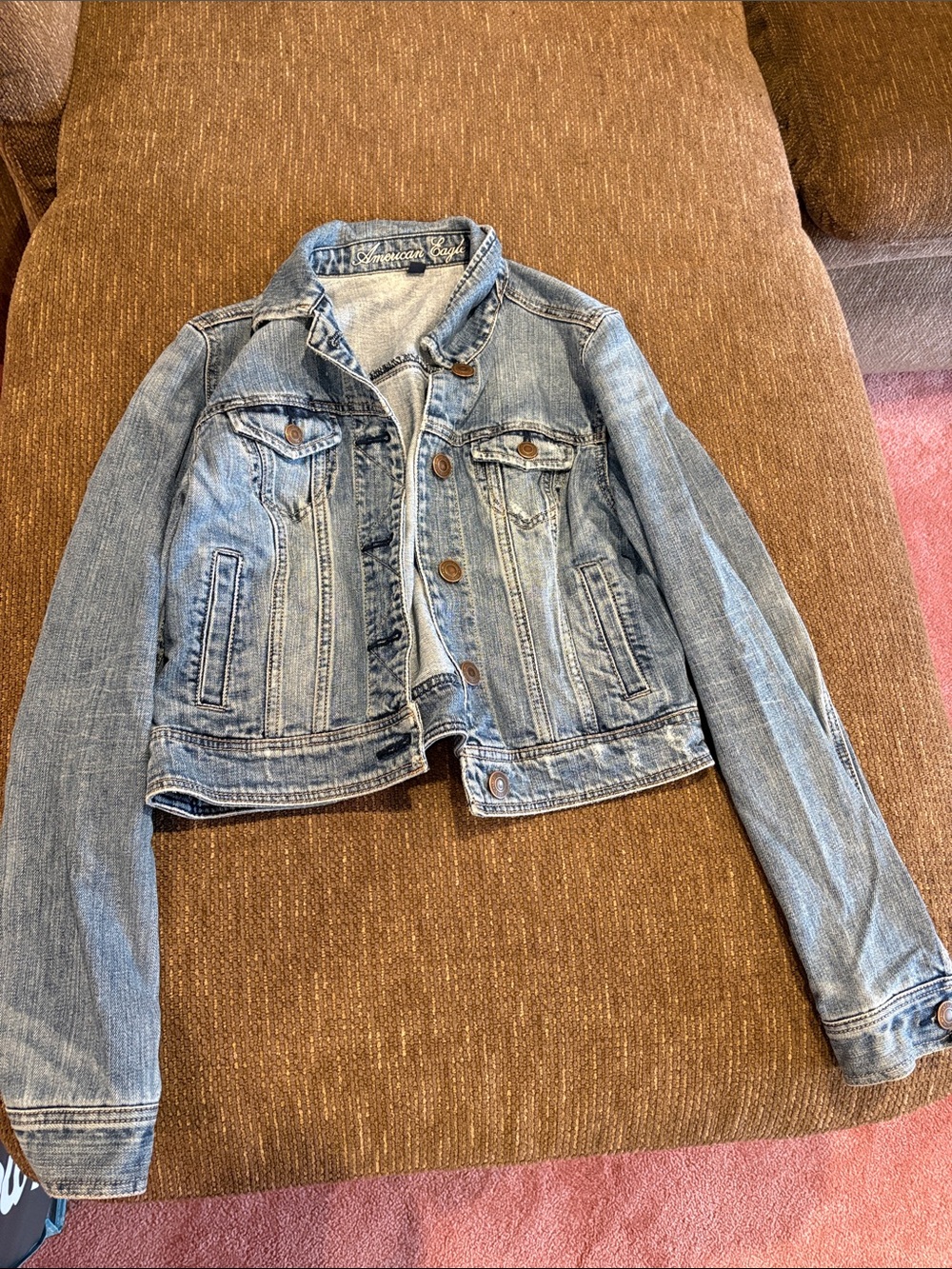 American Eagle Light Blue Denim Jacket